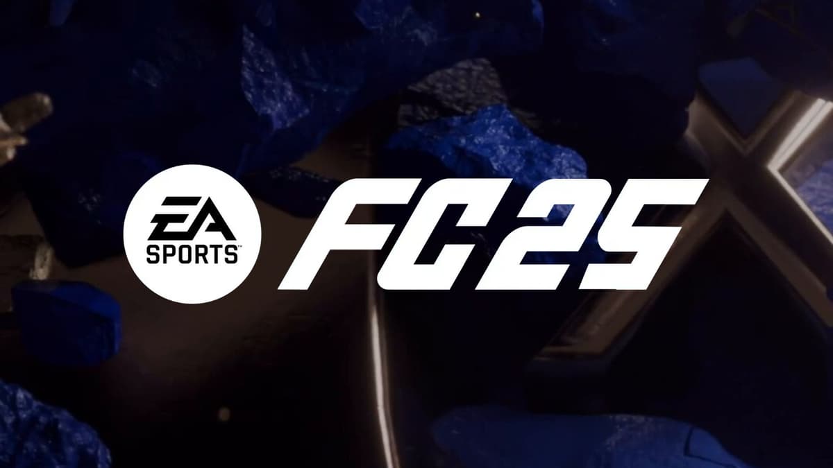 EA FC 25 logo over TOTY background