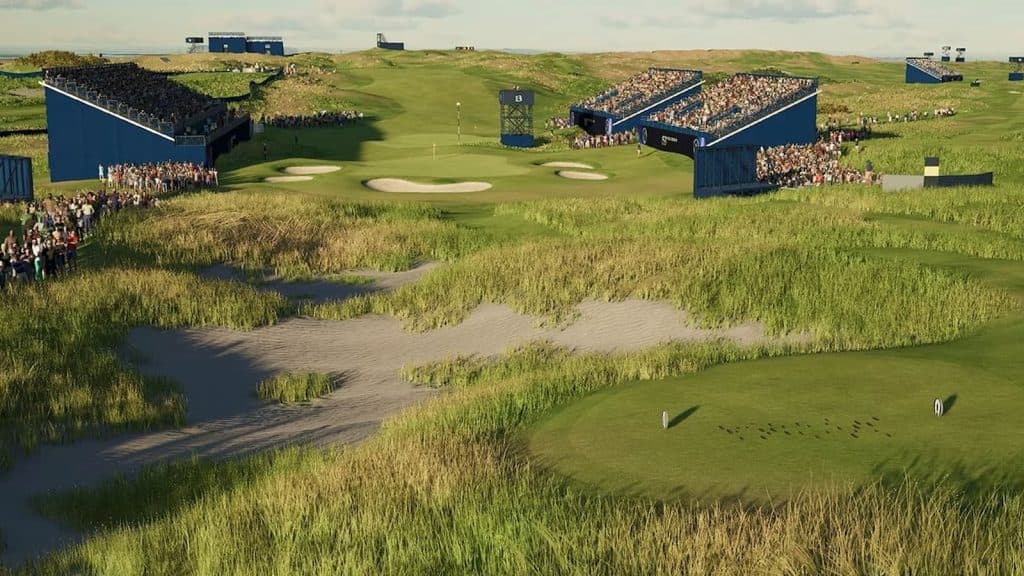 An image from one of the new Major courses in PGA Tour 2K25