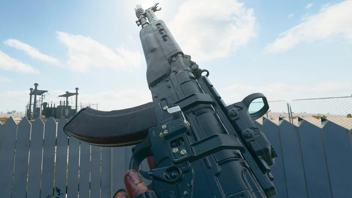 The AEK-973 Marksman Rifle in Call of Duty: Black Ops 6 on Nuketown