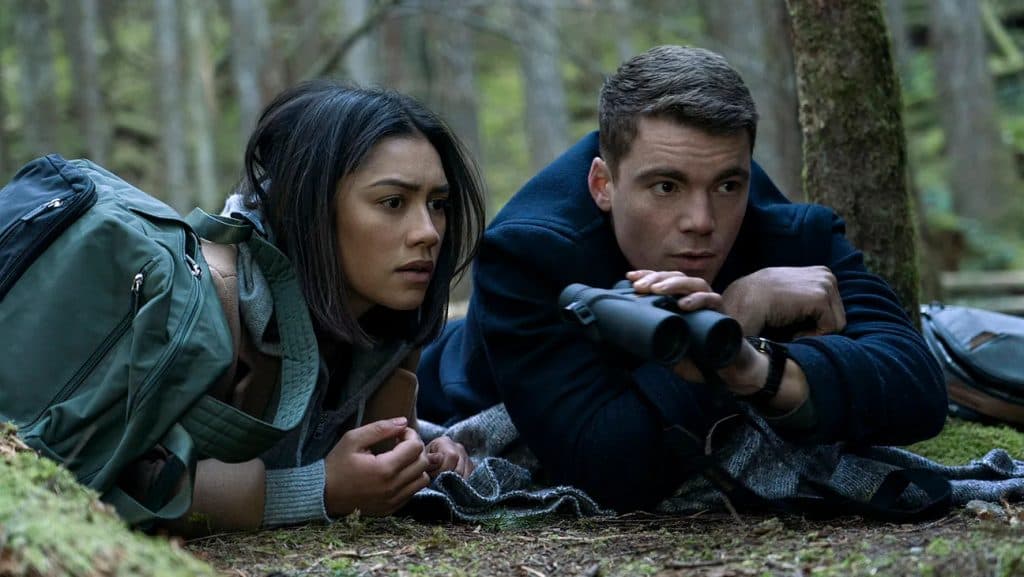 5 things to remember from The Night Agent Season 1: Gabriel Basso as Peter and Luciane Buchanan as Rose