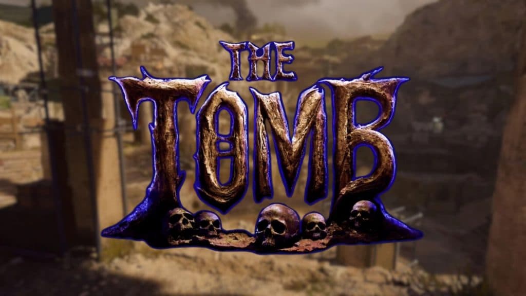 Call of Duty Black Ops 6 The Tomb Map and Logo