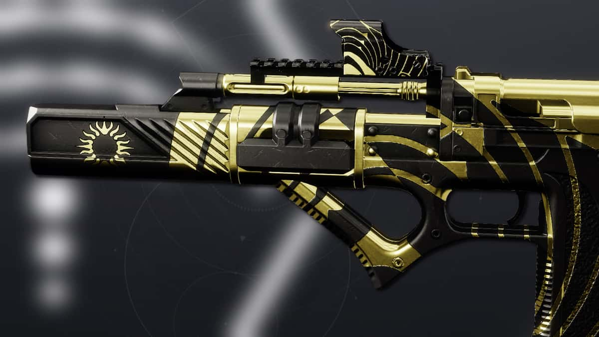 The Immortal SMG in Destiny 2 with Target Lock.