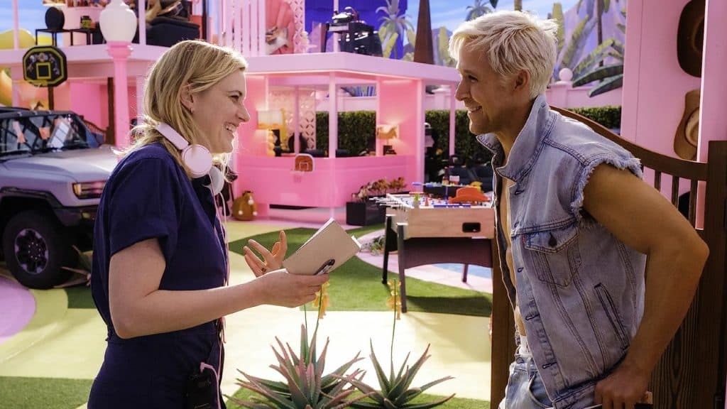 Gret Gerwig directing Barbie.