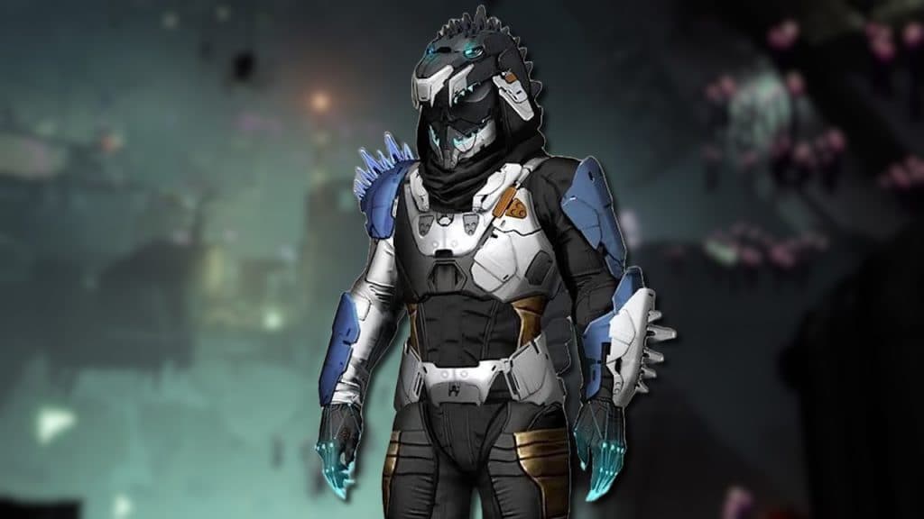 The proposed Kaiju Lizard Hunter armor from Festival of the Lost in Destiny 2.