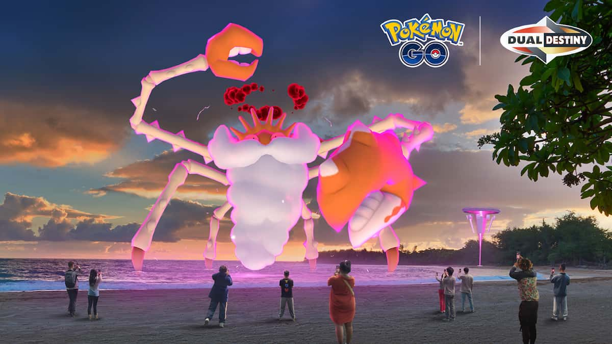 pokemon go gigantamax kingler max battle raid day