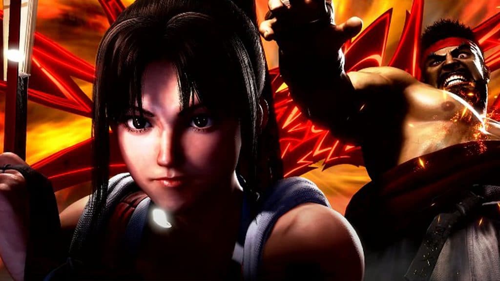 Mai's finishing Super move in Street Fighter 6.