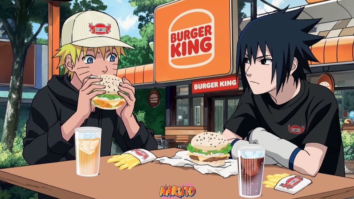 burger King and naruto