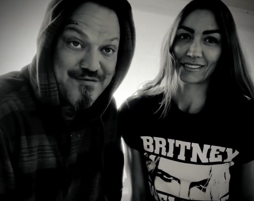 Bam Margera and Dannii Marie