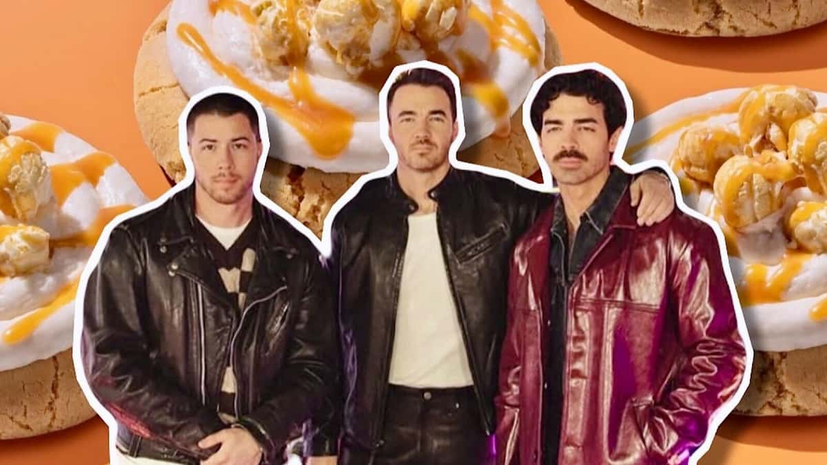 Jonas brothers and crumbl collab