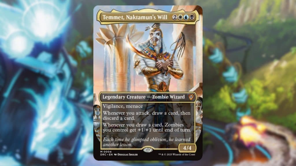 MTG Aetherdrift Precon Commander Temmet