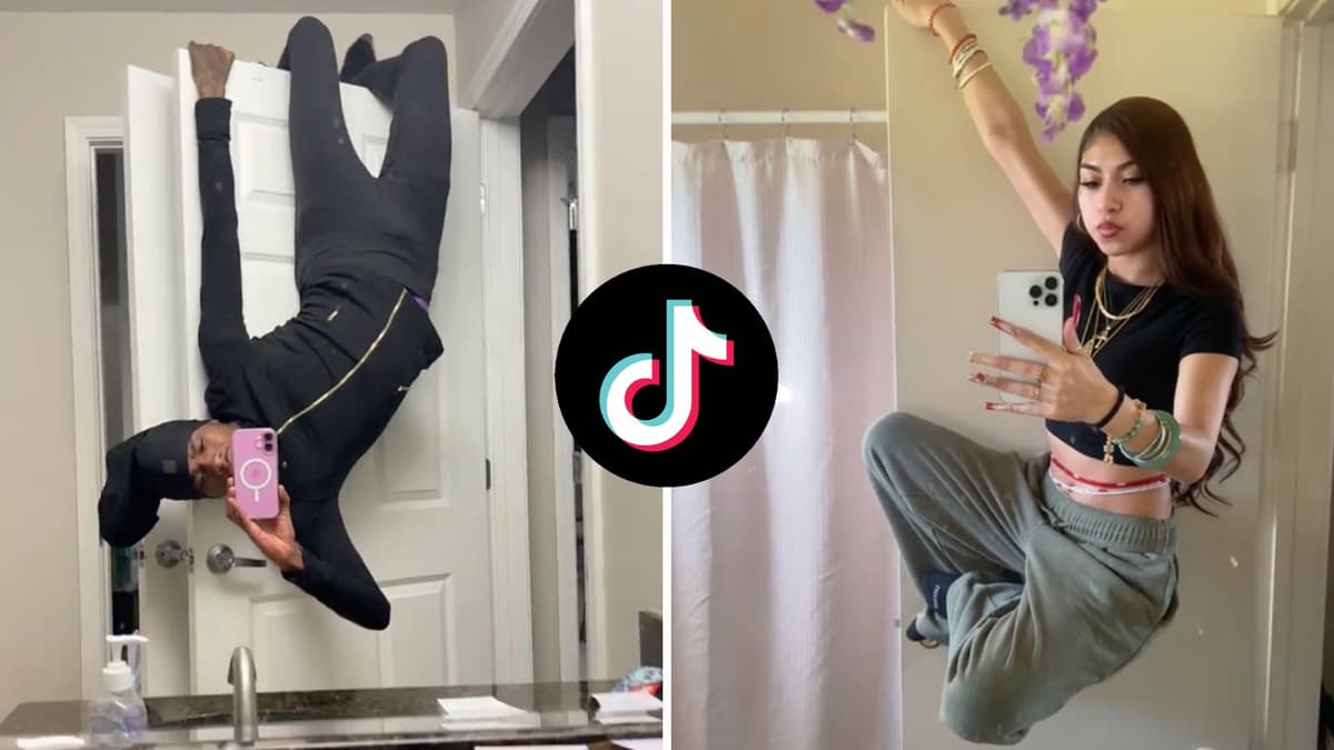 TikTok bathroom mirror trend