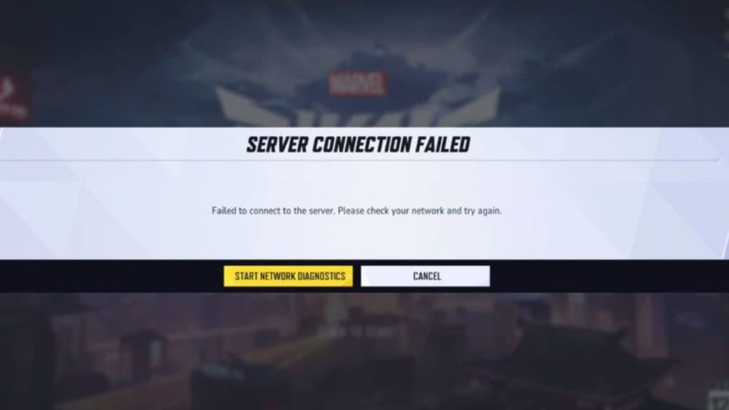 Marvel Rivals server down