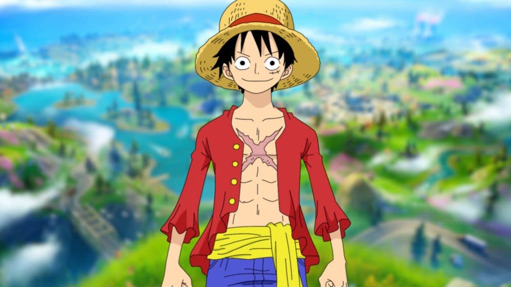 Luffy smiling