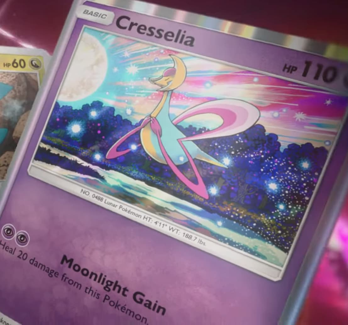 Cresselia card in Pokemon Pocket