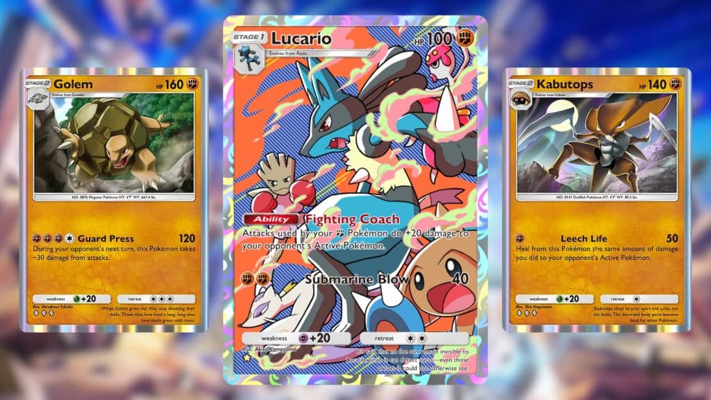 Pokemon TCG Pocket Space-Time Smackdown Lucario Buffs