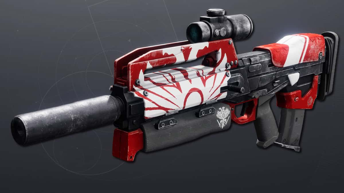 The Redrix's Estoc pulse rifle in Destiny 2.