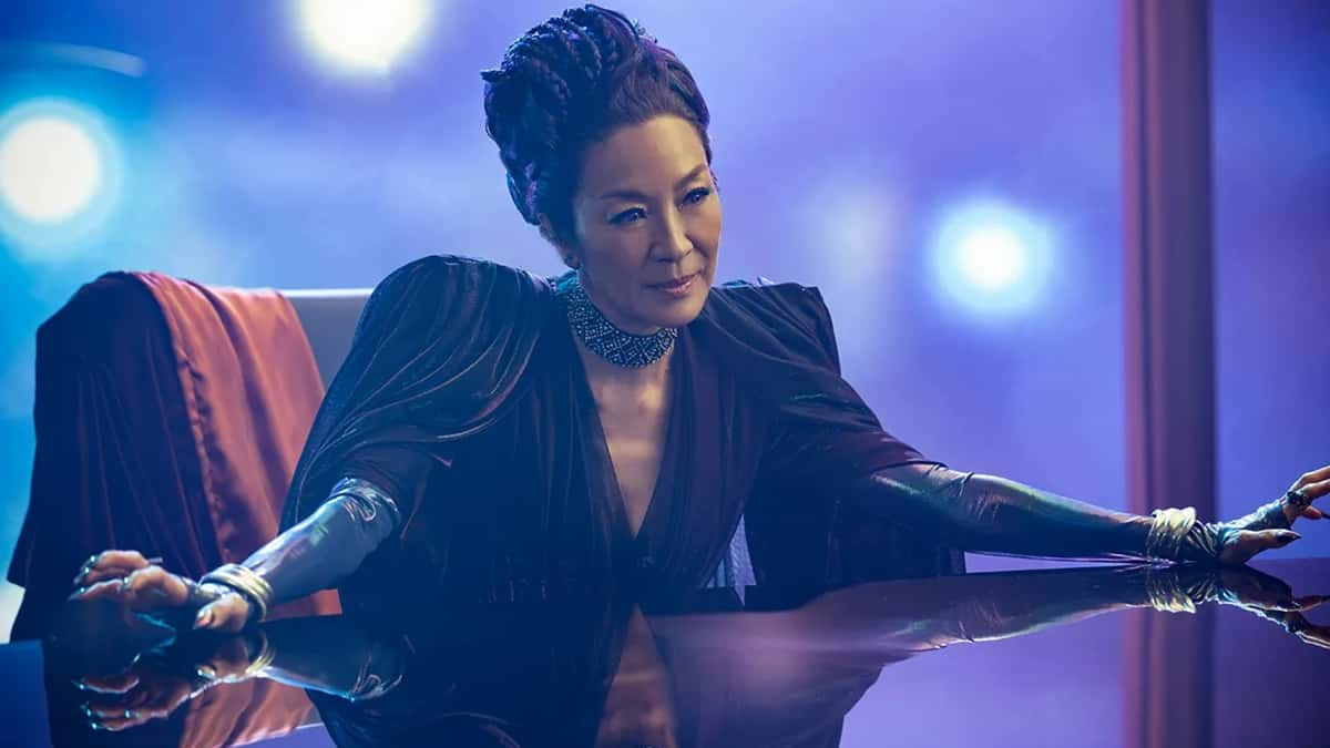 Michelle Yeoh in evil mode in Star Trek Section 31.