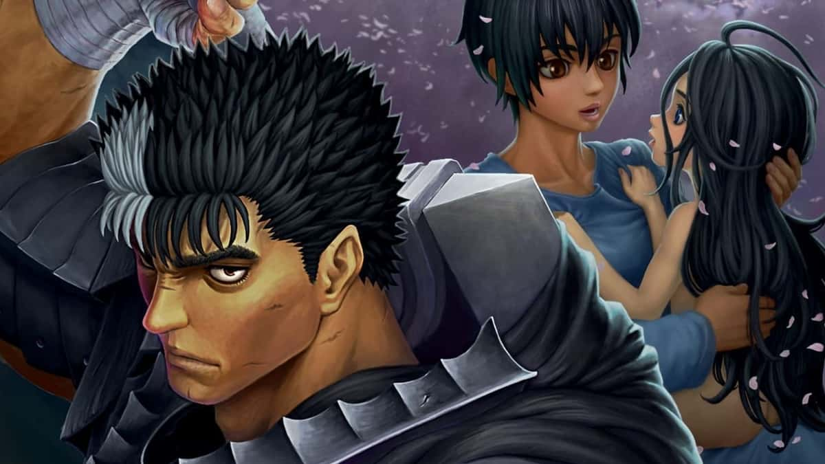 picture: berserk manga cover.