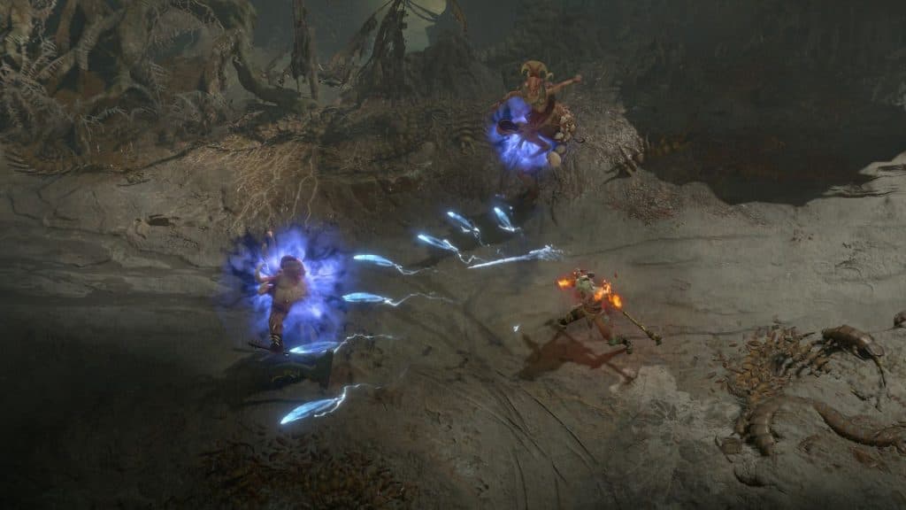 Season of Witchcraft abilities in Diablo 4.