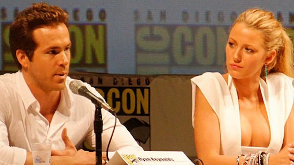 Ryan Reynolds and Blake Lively at Comic Con