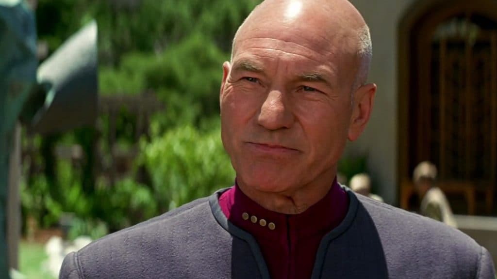 CaptaiN Picard looks non plussed