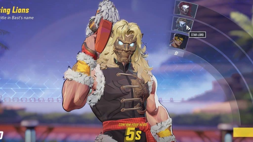 Clash of Dancing Lions Star-Lord best character