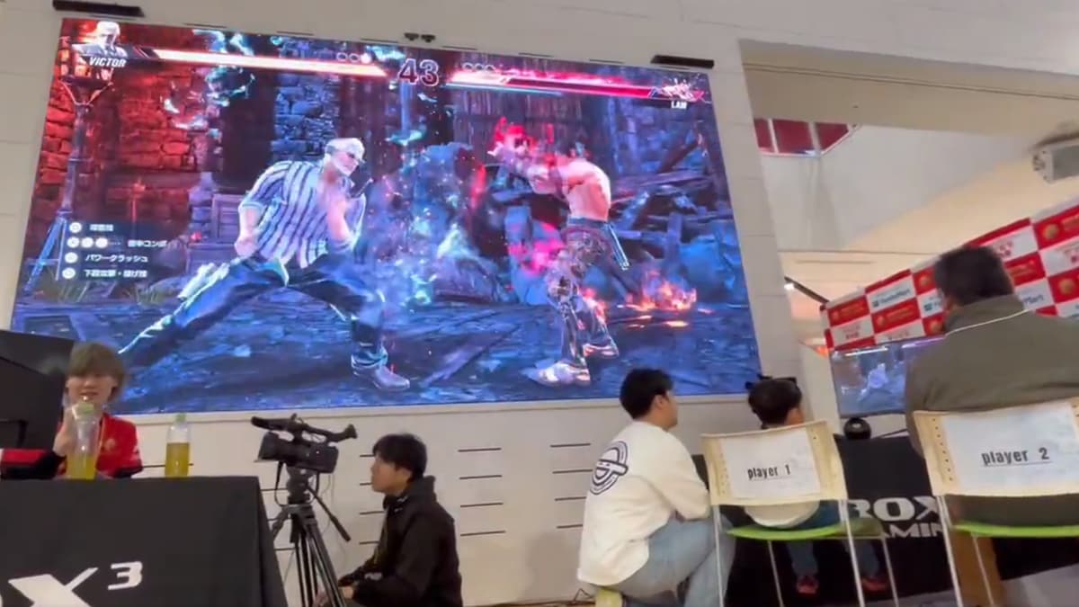 five-year-old competing in tekken 8 tournament