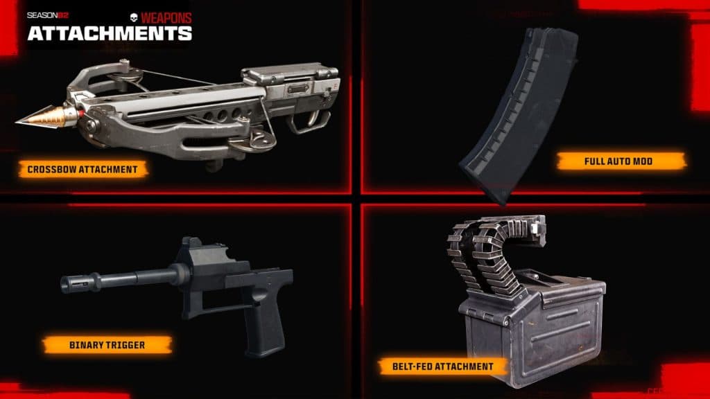 Four new attachments in Black Ops 6 Season 2