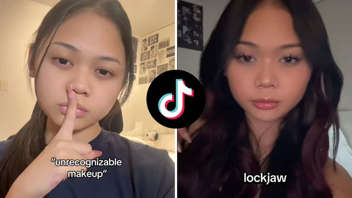 Lockjaw unrecognizable makeup trend