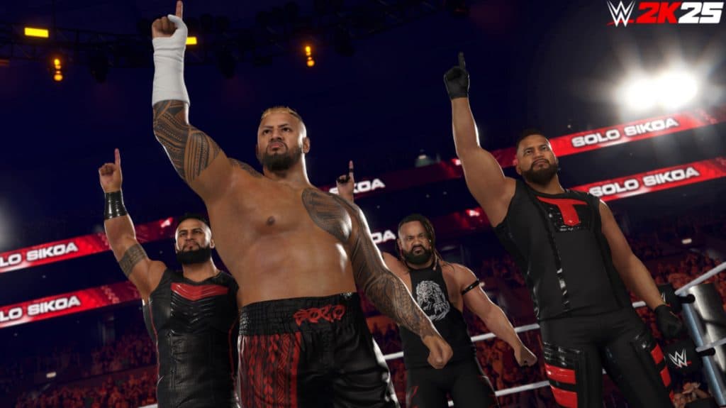 Bloodline Rules match in WWE 2K25