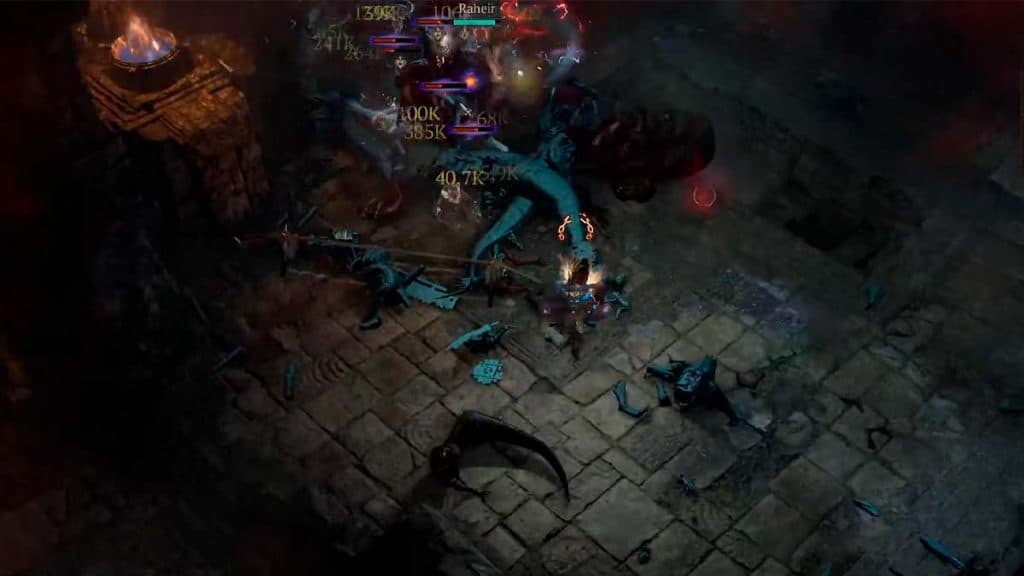 Diablo 4 Rain of Arrows Rogue in Action 2