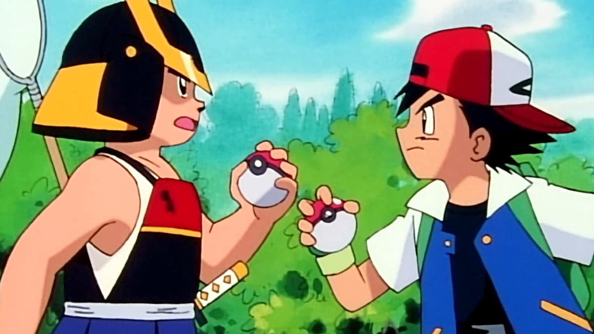 pokemon anime ash samurai trainer challenge