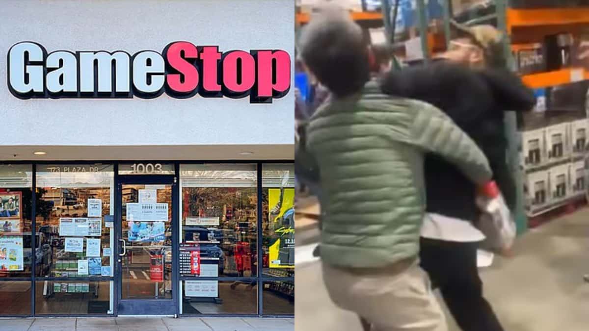 gamestop store next to a costco fight over pokemon cards