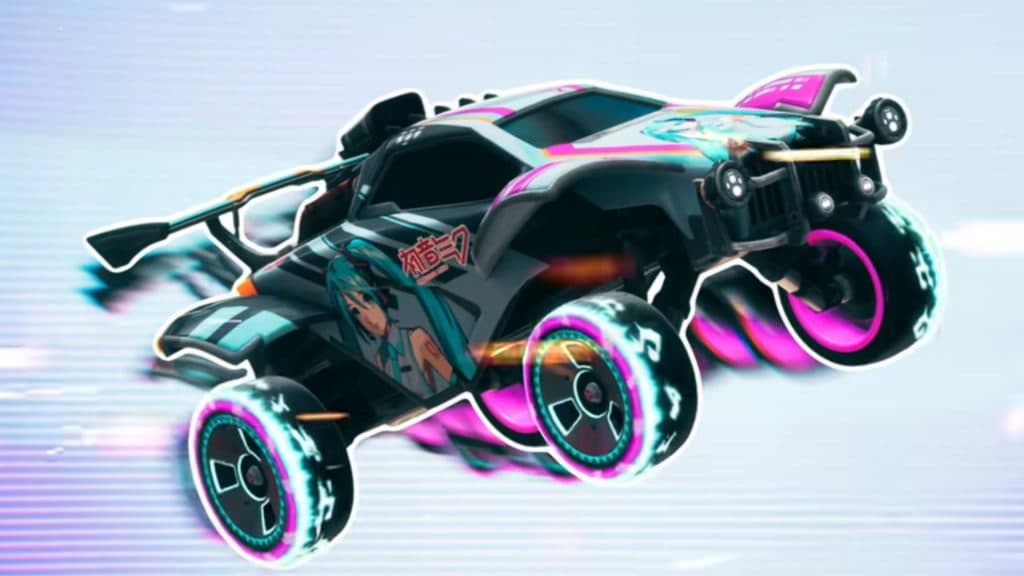 Hatsune Miku car