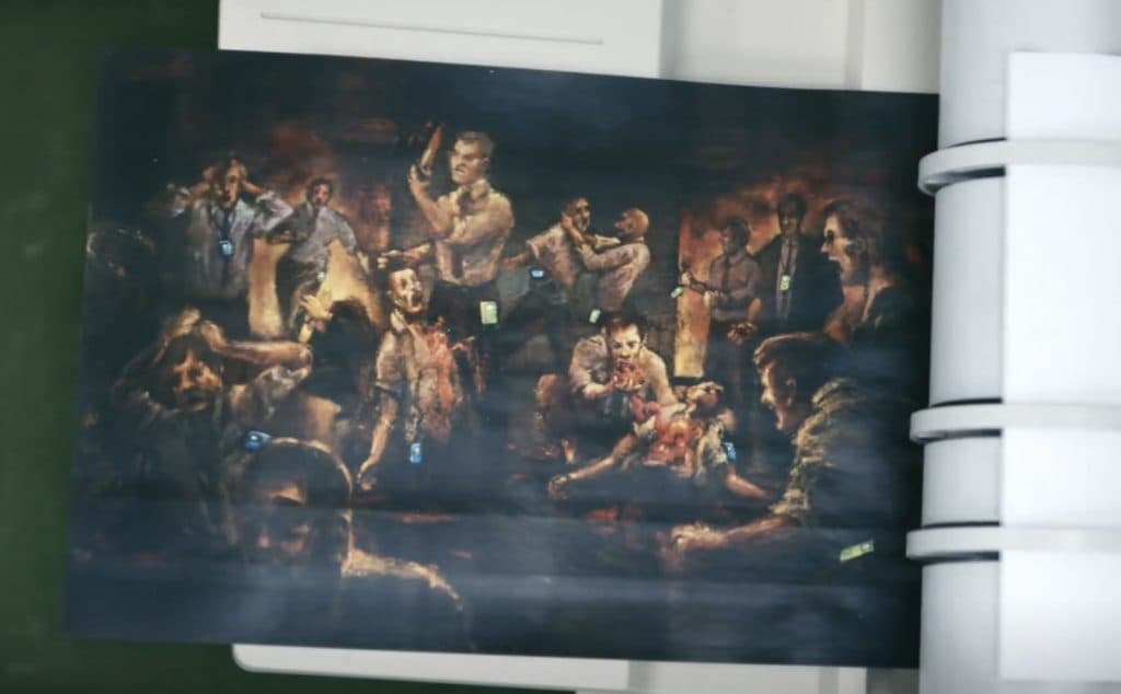 Painting shown in Severance Season 1