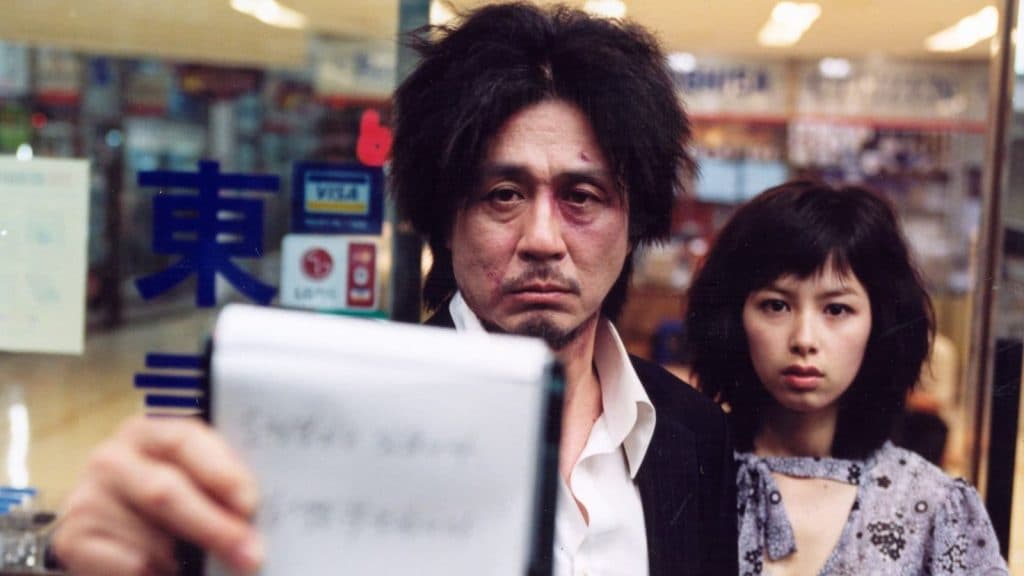 The cast of Oldboy