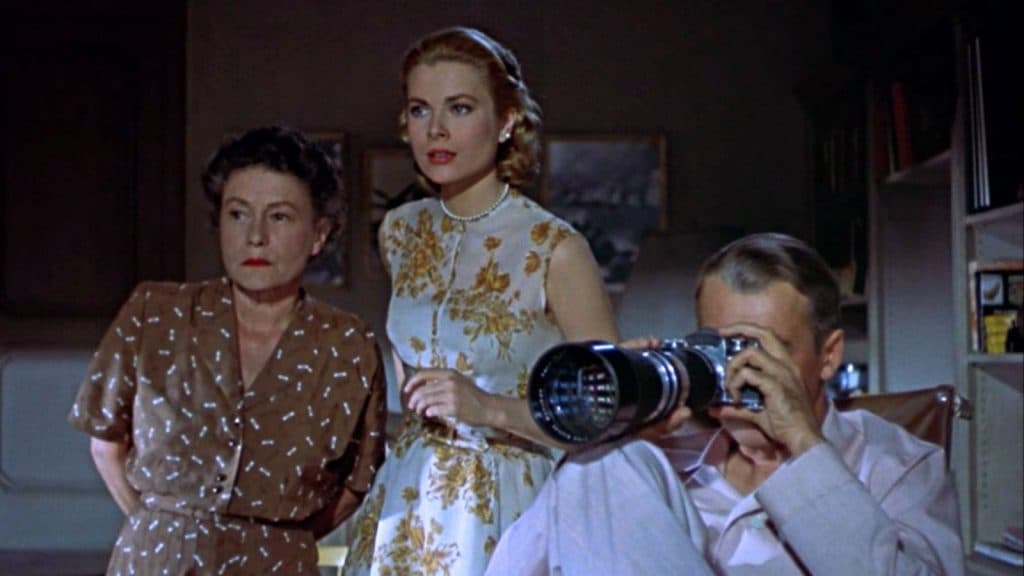 The cast of Rear Window