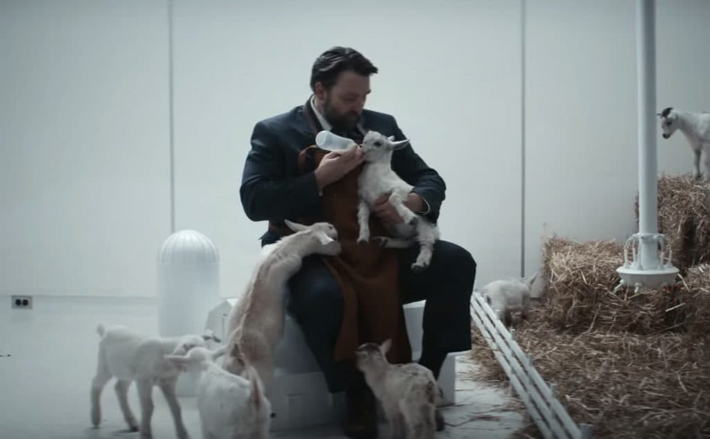 Goat room in Severance Season 1