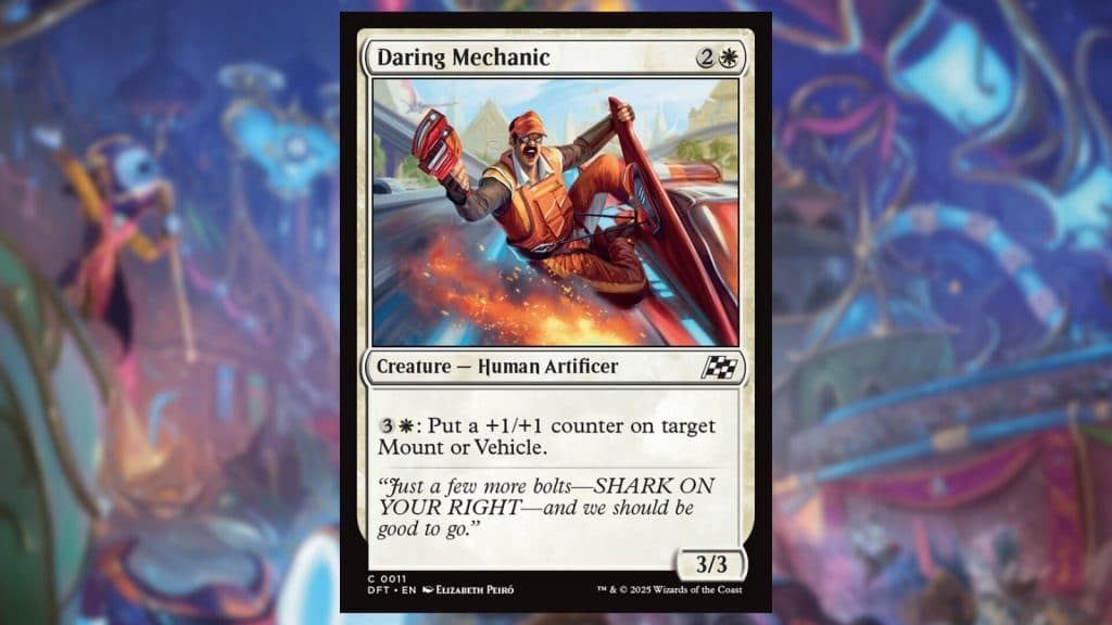 MTG Aetherdrift Daring Mechanic