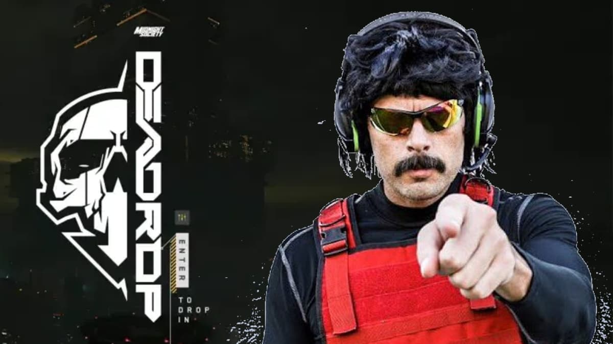 dr disrespect with deadrop background