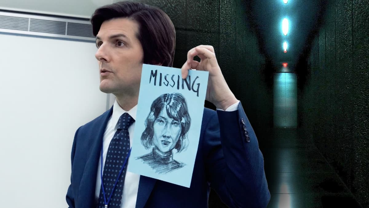 Adam Scott in Severance Season 2 Episode 3 and the elevator to the testing hall