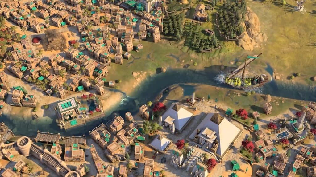 A city in Civilization VII