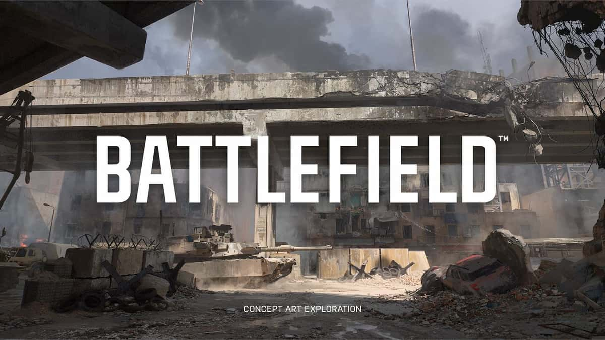 Battlefield concept art for upcoming title