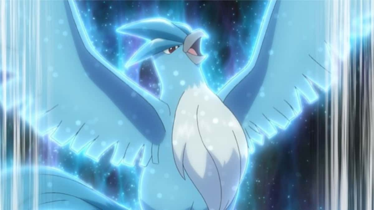 Articuno powering up