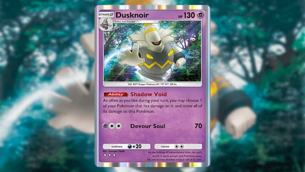 Pokemon TCG Pocket Space-Time Smackdown Best Cards Dusknoir