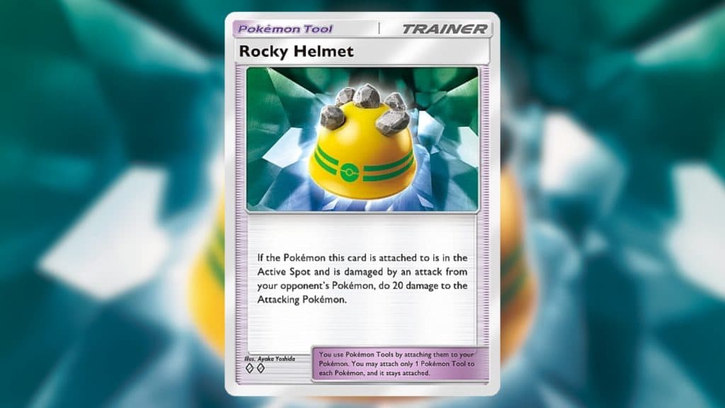 Pokemon TCG Pocket Space-Time Smackdown Best Cards Rocky Helmet