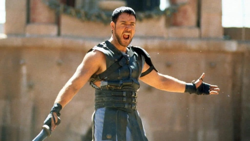 Russell Crowe in Gladiator