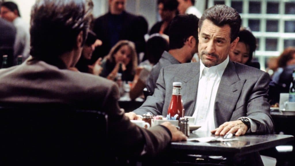 Robert De Niro and Al Pacino in Heat