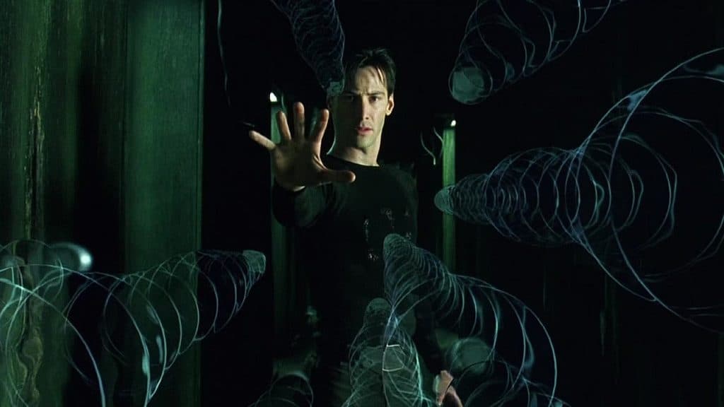 Keanu Reeves in The Matrix