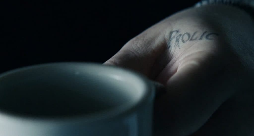 Frolic tattoo in Severance Season 2